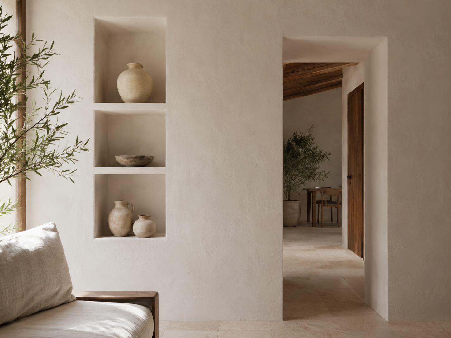 aplicación en interiores